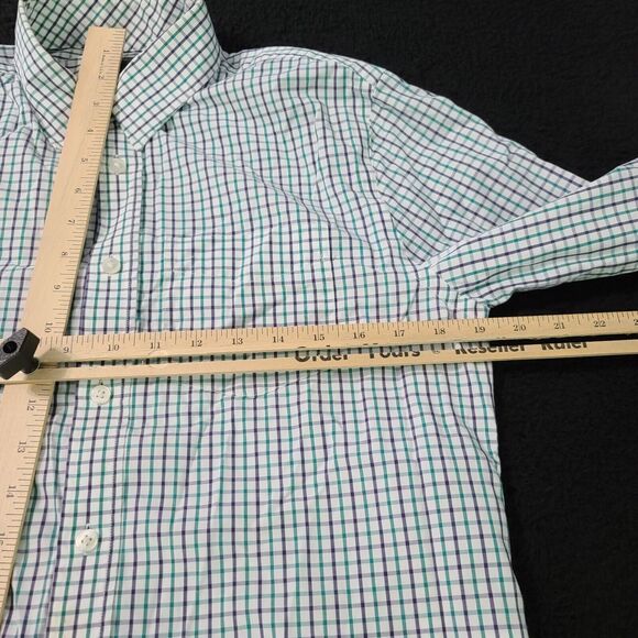 Gap Womens Button Up Shirt Multicolor SIze Small Cotton Non Iron Long Sleeve - Picture 3 of 12